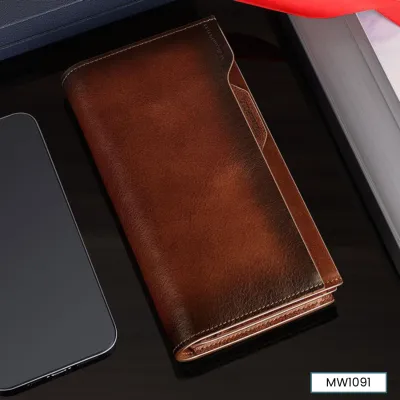 TITAN HOLD MEN’S YELLOW BROWN WALLET